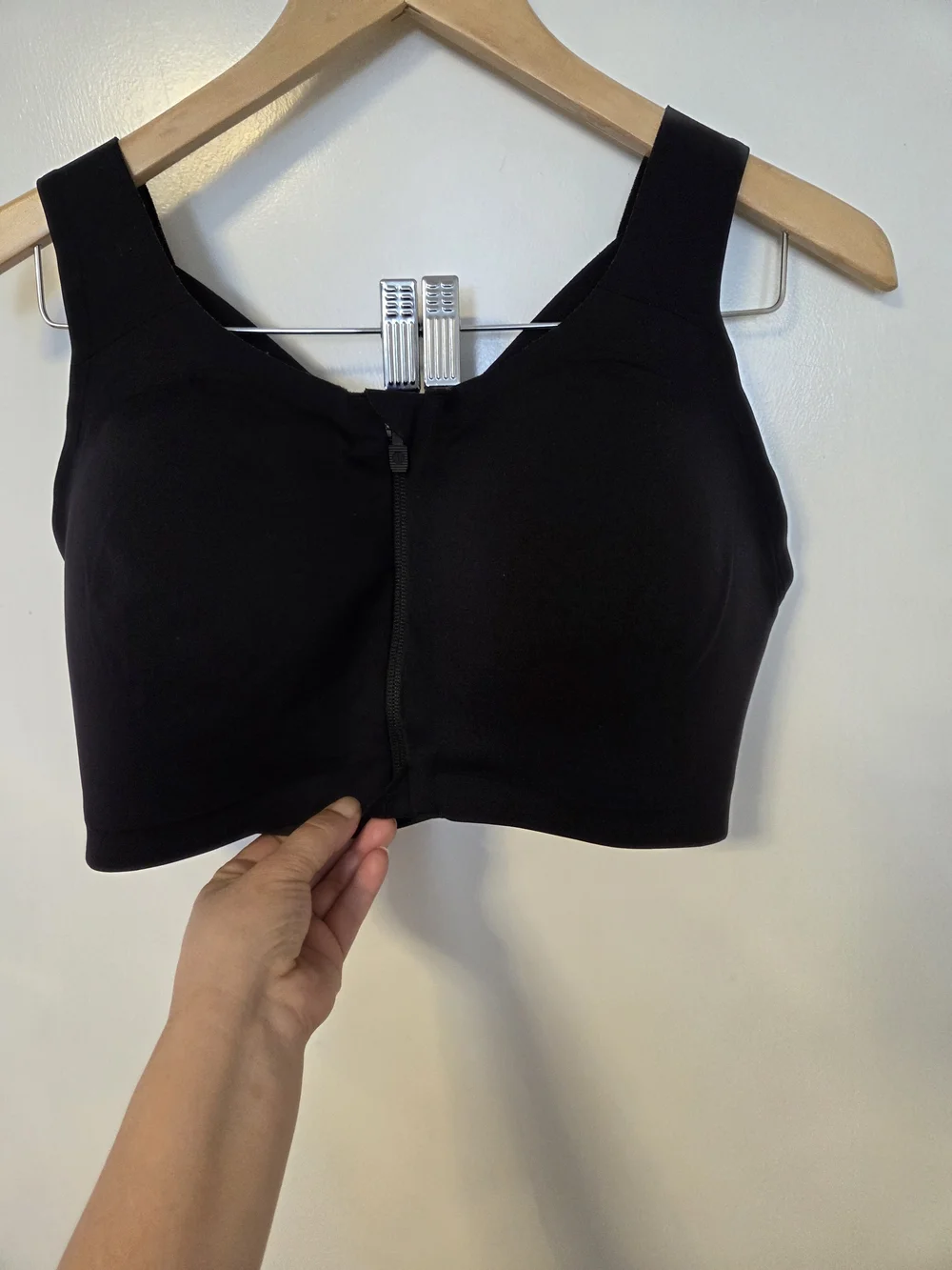 lululemon athletica Black Front-Zip Sports Bra - Supportive Women's Intimates